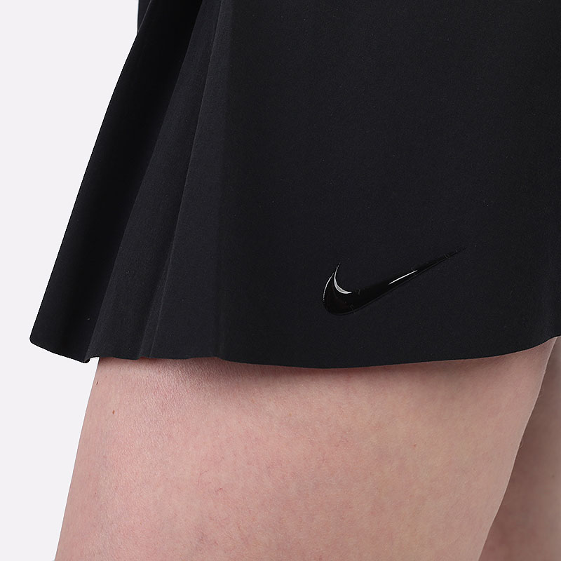 женская черная юбка Nike Club Skirt Women&#039;s Regular Golf Skirt DD3735-010 - цена, описание, фото 2